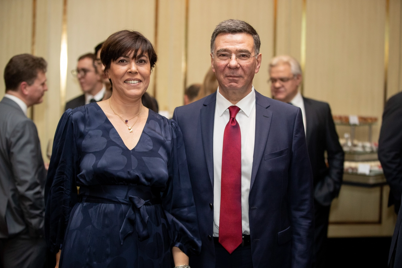 Réception diplomatique à Moscou