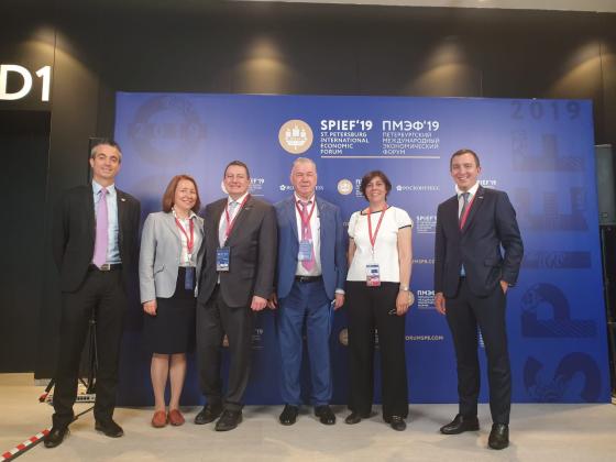 Участие делегации Монако в Петербургском международном экономическом форуме